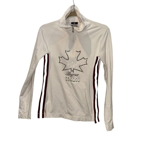 Bogner Sports German Canadian Mountain Sports whitezip up layer jacket S